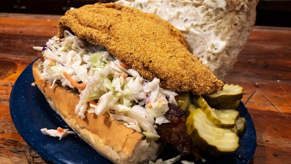 Southern Catfish Po Boy